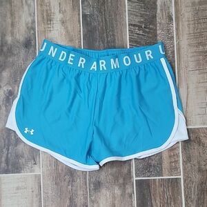 Under Armour Women's Teal Athletic Shorts